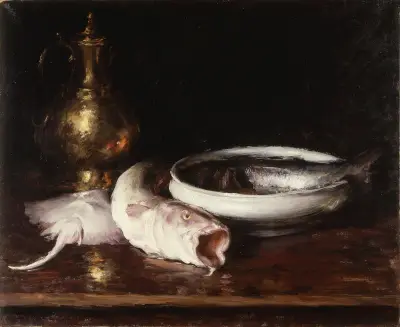 Stilleben av William Merritt Chase