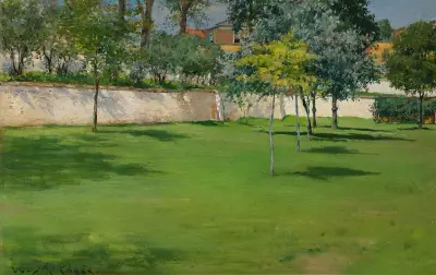 Summer-Time av William Merritt Chase