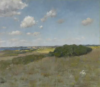 Sunlight and Shadow, Shinnecock Hills av William Merritt Chase