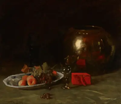 The Big Brass Bowl av William Merritt Chase
