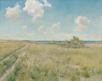 The Old Road to the Sea av William Merritt Chase