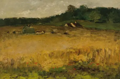 Vetefält av William Merritt Chase
