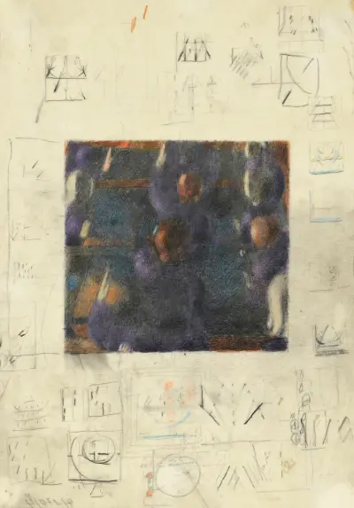 Hands Held High, study av Otto Meyer-Amden