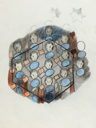 Studium do witraża, Otto Meyer-Amden