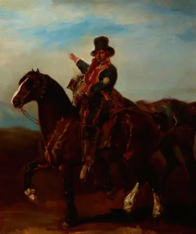 French Postillion av Piotr Michałowski
