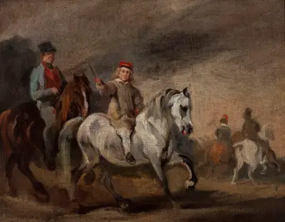 Horseback Ride av Piotr Michałowski