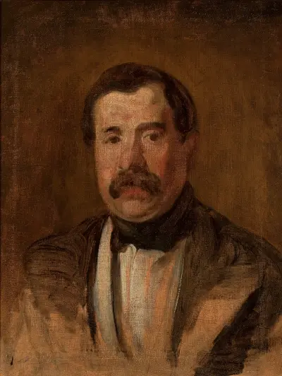 Portrait of Maksymilian Oborski av Piotr Michałowski