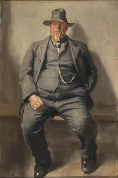 Ein Fischer aus Bornholm von Michael Ancher