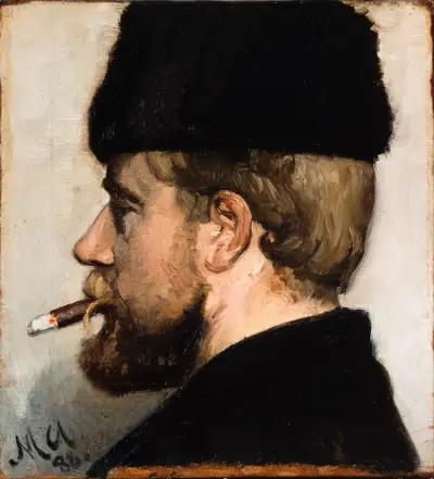 Jens Vige av Michael Ancher
