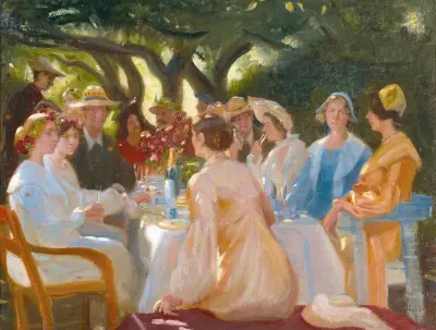 Das Mittagessen der Schauspieler, Skagen von Michael Ancher