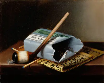 Alas, Poor Yorick av William Michael Harnett