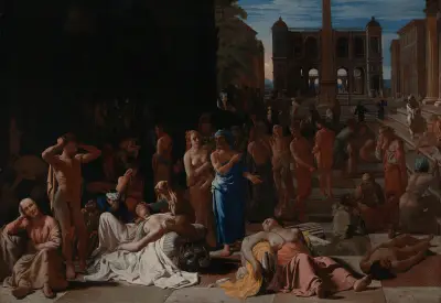 Plague in an Ancient City av Michael Sweerts