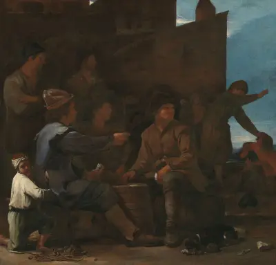 The Card Players av Michael Sweerts