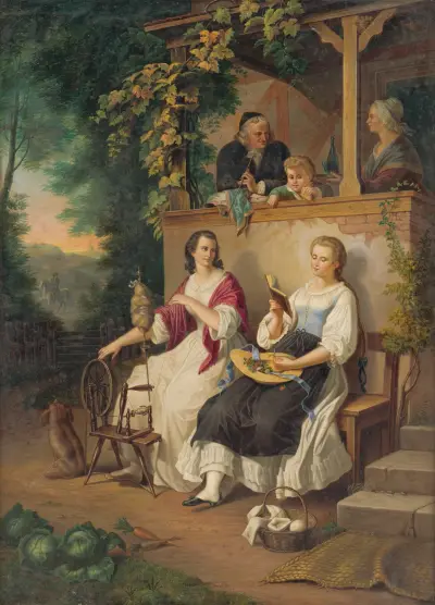 Familjeidyll von Peter Michal Bohúň