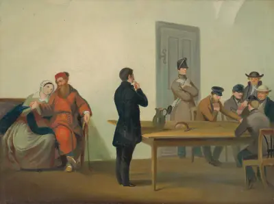 Orava Zemans im Gefängnis von Peter Michal Bohúň