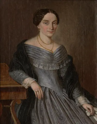 Porträt von Anna Makovicka von Peter Michal Bohúň