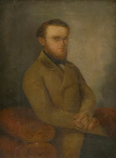 Porträt von Ján Gallay von Peter Michal Bohúň