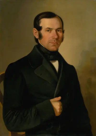 Porträt von Juraj Šipka, einem majestätischen Lehrer von Peter Michal Bohúň