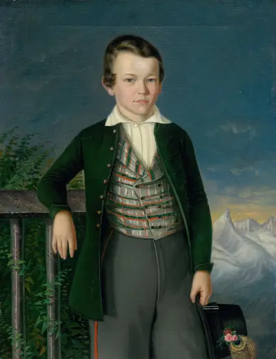 Portrait of Juraj Várady-Szakmáry av Peter Michal Bohúň