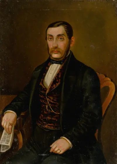 Porträt von Mr. Peter Makovický von Peter Michal Bohúň