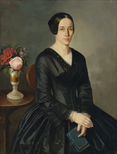 Portrait of the Artist’s Wife av Peter Michal Bohúň