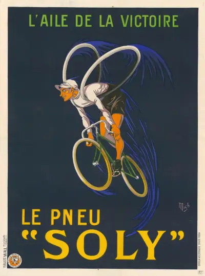 L’aile de la victoire. Le pneu ‘Soly’ av Mich (Michel Liebeaux)