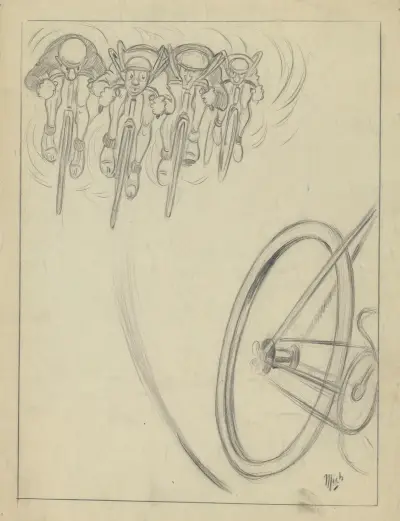 Le peloton chasse, Mich (Michel Liebeaux)