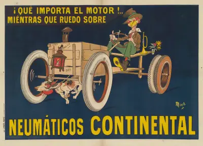 Qu’importe le motor!.. Miéntras que ruedo sobre neumáticos Continental av Mich (Michel Liebeaux)