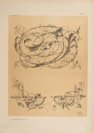 Fleurons; manière allemande av Michel Liénard