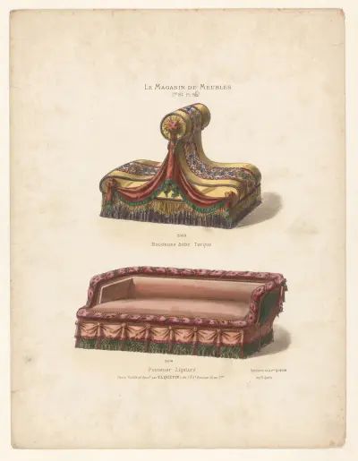 Boudeuse bébé Turque ; Pommier Ligaturé av Victor Léon Michel Quétin