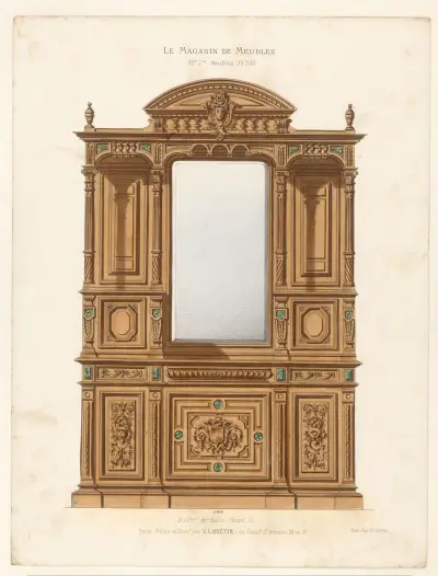Buffet de Salle, Henri II av Victor Léon Michel Quétin