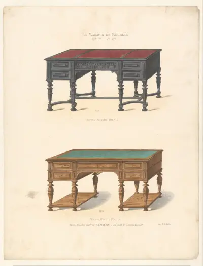 Ministerrum för Henrik II av Victor Léon Michel Quétin