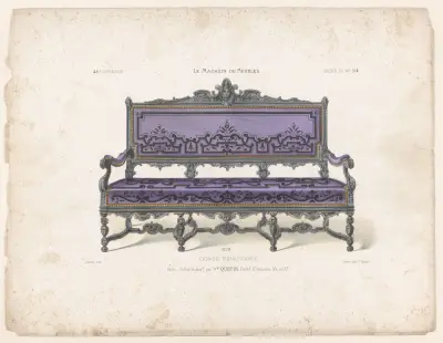Renässanssoffa av Victor Léon Michel Quétin