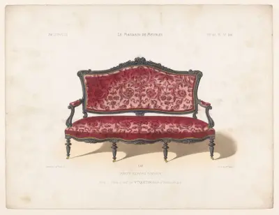 Canapé Richard Walace av Victor Léon Michel Quétin