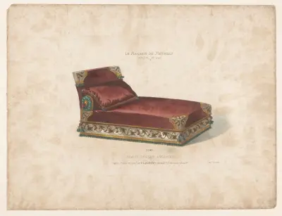 Chaise longue Anglaise av Victor Léon Michel Quétin