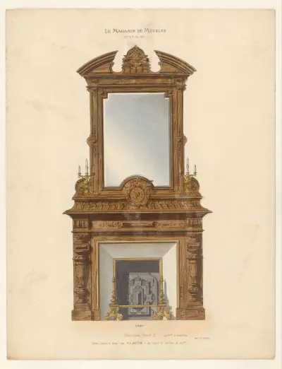 Henrik II-spis av Victor Léon Michel Quétin