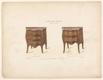 Commode Louis XV av Victor Léon Michel Quétin
