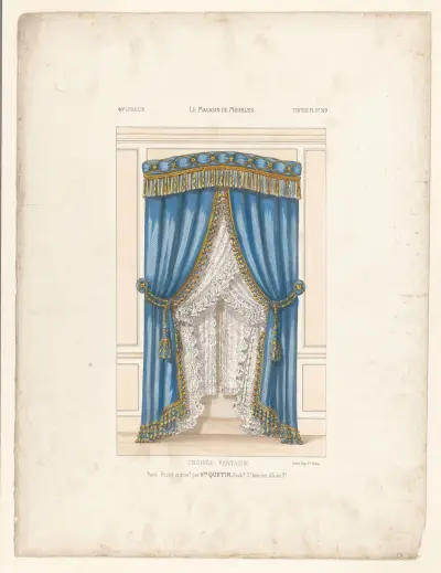 Croisée fantaisie av Victor Léon Michel Quétin
