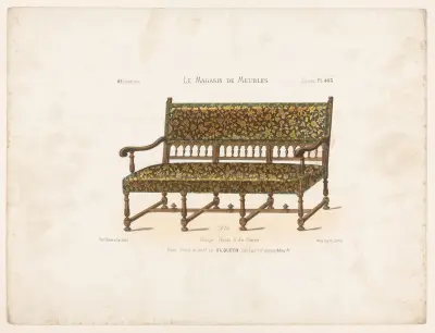 Henri II av Guises stol av Victor Léon Michel Quétin