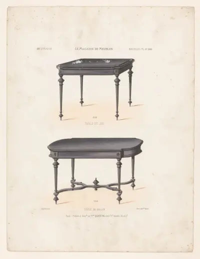Salongsbord av Victor Léon Michel Quétin