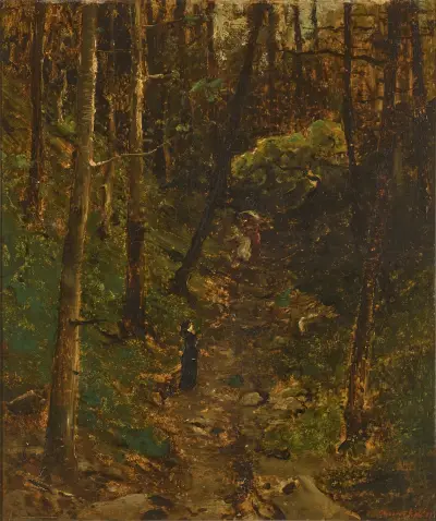 On Tangled Paths av Mihály Munkácsy