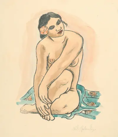 A Girl of Tahiti. von Mikuláš Galanda