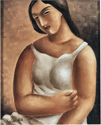 Dievča (Girl) von Mikuláš Galanda