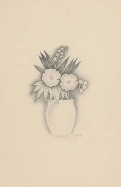 Flower Bouquet in a Vase von Mikuláš Galanda