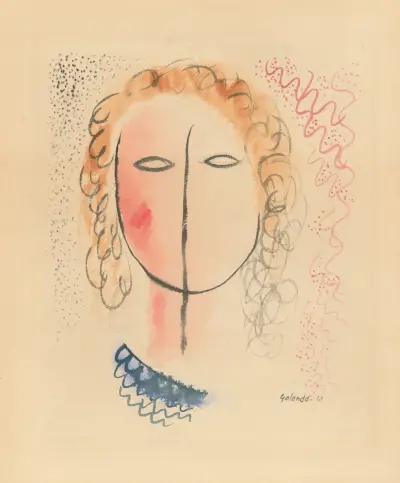 Girl’s Head von Mikuláš Galanda