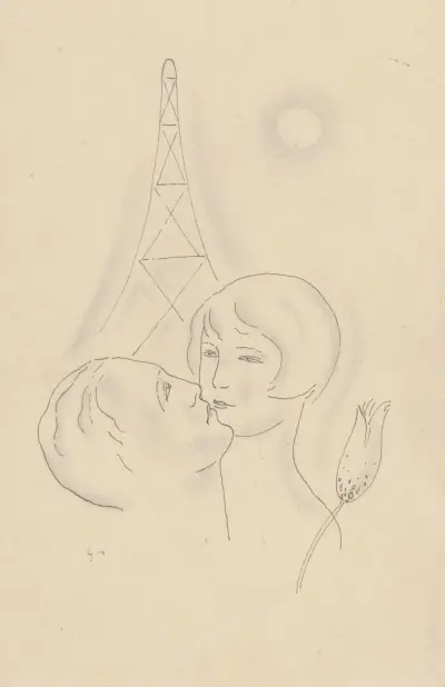 Lovers (Memory of Paris) von Mikuláš Galanda
