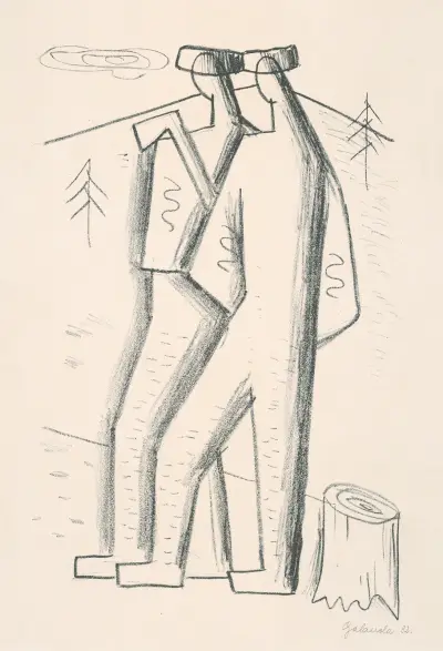 Lumberjacks von Mikuláš Galanda