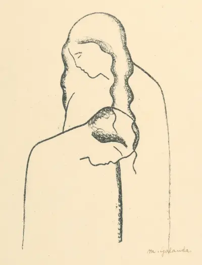 Milenci II von Mikuláš Galanda