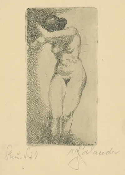 Nude von Mikuláš Galanda