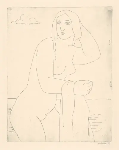 Nude von Mikuláš Galanda